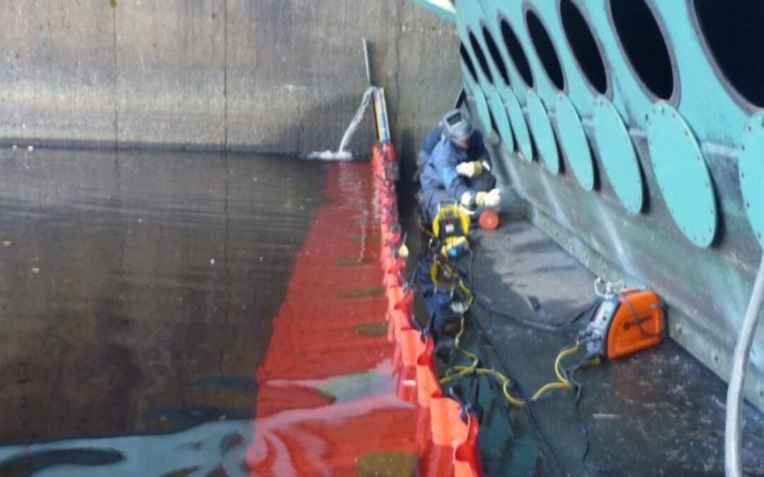 Boxwall Flood Barriers Safeguard Critical Maintenance Operations